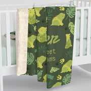 Sherpa Fleece Blanket, Cozy Home Decor