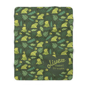 Sherpa Fleece Blanket, Cozy Home Decor