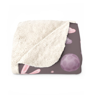 Cozy Sherpa Fleece Blanket, Perfect Gift for Baby Showers