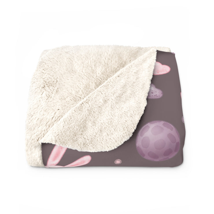 Cozy Sherpa Fleece Blanket, Perfect Gift for Baby Showers