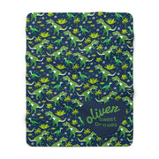 Cozy Sherpa Fleece Blanket Gift for Family